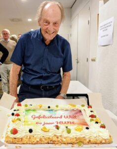 Wilt Kraai 60 jaar lid
